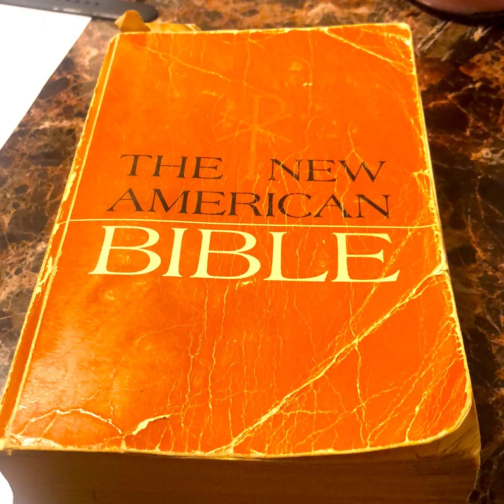 St Joseph Edition NAB New American Bible Medium Size Edition Illustrated 1970